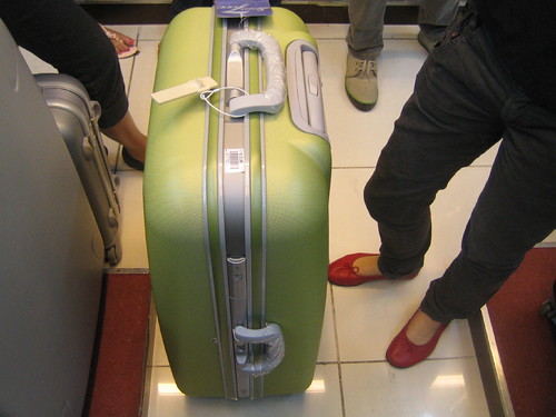 courier luggage suitcases