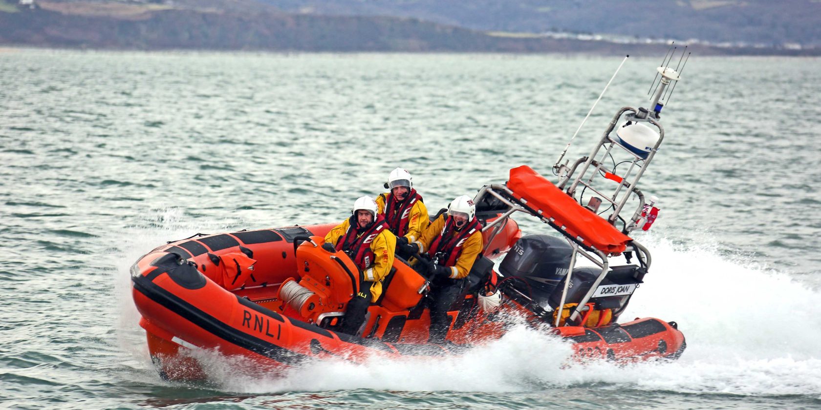 RNLI issues warning after pair blown out to sea on inflatable dinghy in ...
