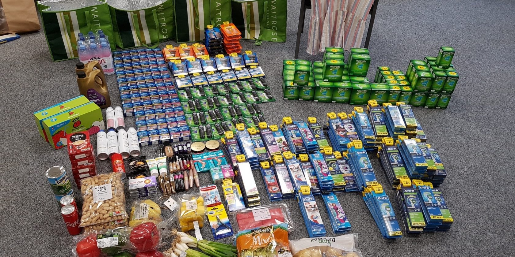 Shoplifting Pair Caught By Police After Carrying Out £800 Supermarket Sweep Across North Wales