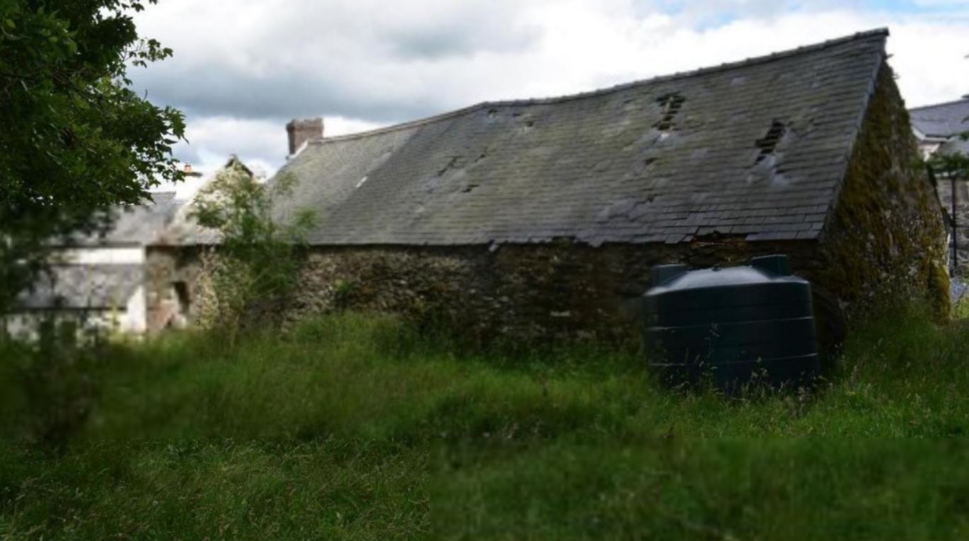 Derelict Cerrigydrudion Farm Building to be Transformed into Self-Catering Holiday Home with Yoga Room 